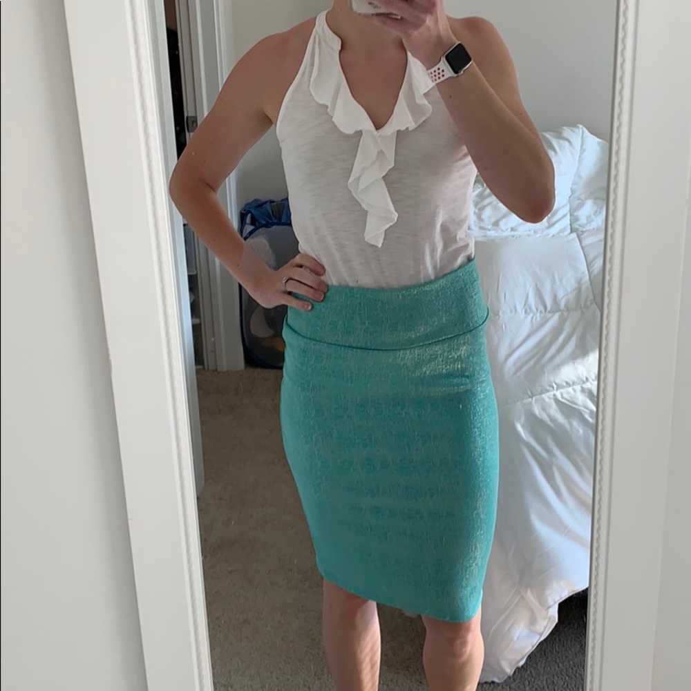 NWOT Rare Lularoe Sparkle Cassie Skirt